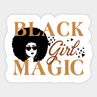 Black Girl Magic, Black History Month, Black Lives Matter, African American History Sticker